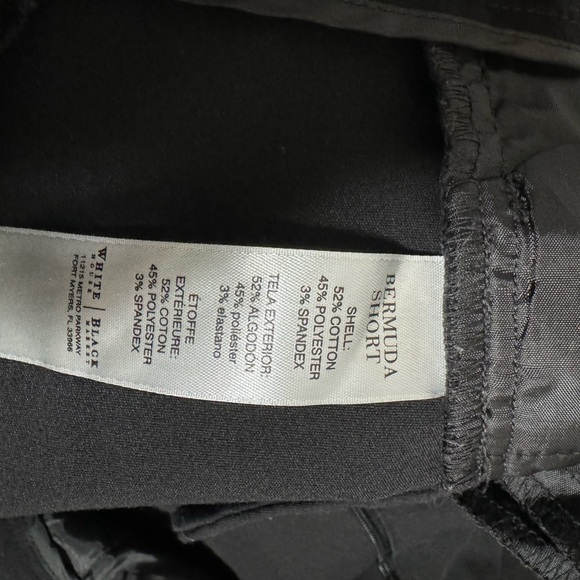 White House Black Market Black Women's Shorts - Picture 5 of 5